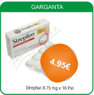 STREPFEN, 8,75 MG X 16 PST