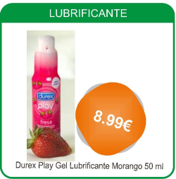 DUREX PLAY GEL LUBRIFICANTE MORANGO