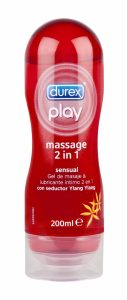 DUREX PLAY GEL MASSAGEM SENSUAL 2EM1 200ML