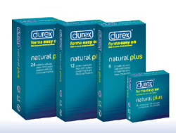 DUREX NATURAL PRESERVATIVO X 24