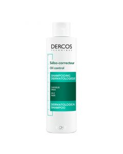 DERCOS TEC CHAMPO SEBO CORRECTOR CABELO OLEOSO