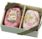 ACH BRITO BOX OF TWO FLORAL SOAPS ( ROSE + CARNATI