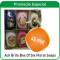 ACH BRITO BOX OF SIX  FLORAL SOAPS COLLECTION
