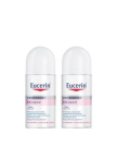 Eucerin Duo Desodorizante pele sensvel 24h Roll on 2 x 50 ml com Desconto de 50% na 2 Embalagem