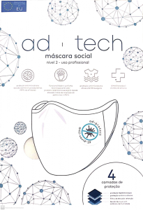 Máscara Social Ad Tech Branca