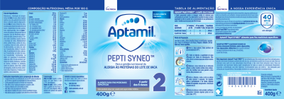 Aptamil 2 Pepti Syneo Leite Transição 400g