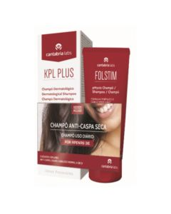 KPL Plus Champô dermatológico anticaspa 200 ml + Folstim pHysio Champô 200 ml pelo Preço Especial de 3€