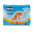Chicco. Fraldas Dry Fit T2 (3-6Kg)