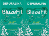 Depuralina BlazeFit Duo Cápsulas 2 x 60 Unidade(s) com Desconto de 50% na 2ª Embalagem