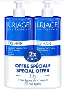 Uriage DS Hair Ch Suave Equil 500ml X2