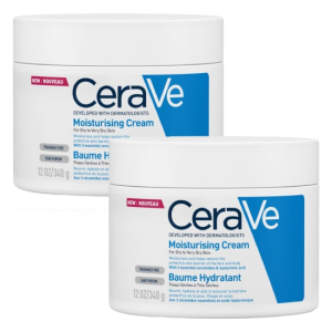 CeraVe Duo Creme hidratante diário 2 x 340 g com Desconto de 25% na 2ª Embalagem