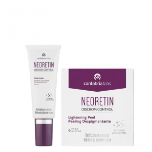Neoretin Discrom Control Gel-creme despigmentante SPF50 40 ml com Oferta de Discos peeling despigmentante 6 Unidade(s)