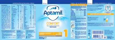 Aptamil Confort 1 Leite Lactente 400g
