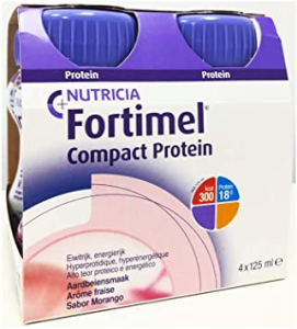 Fortimel Compact Protein Morango 125ml X4