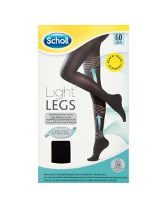 Scholl Light Legs Coll Comp 60den L Preto
